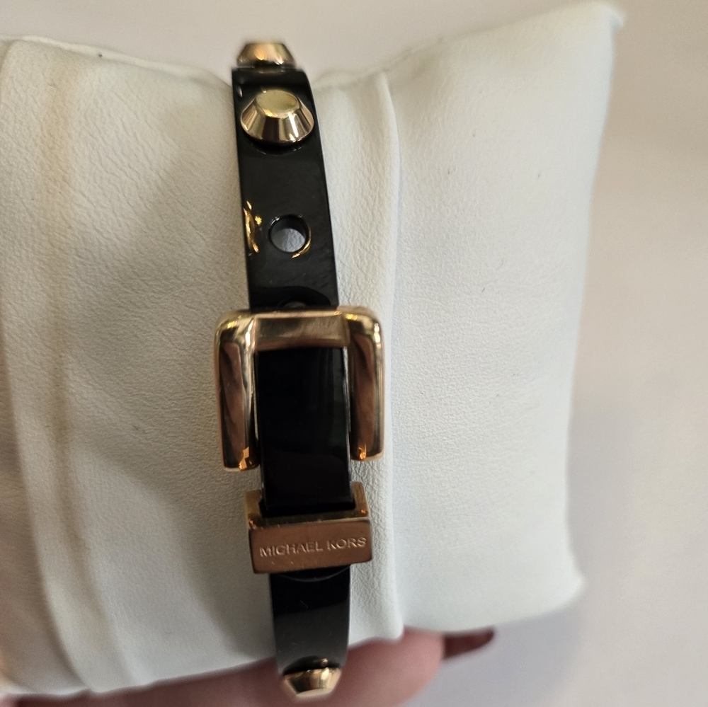 Michael Kors Black and Rose Gold Bracelet - Picture 3 of 3